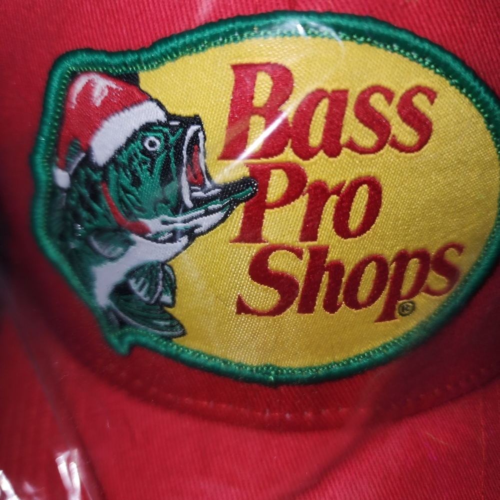 🧢🐟Bass Pro Shops Snapback Christmas Cap🐟🧢 - Picture 3 of 5